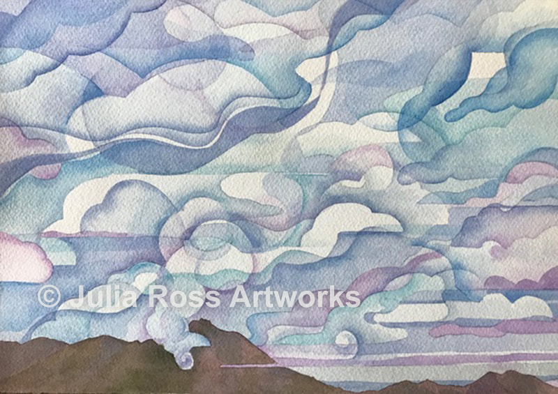 Cloudforms Mt. Tamalpais - Julia Ross Artworks
