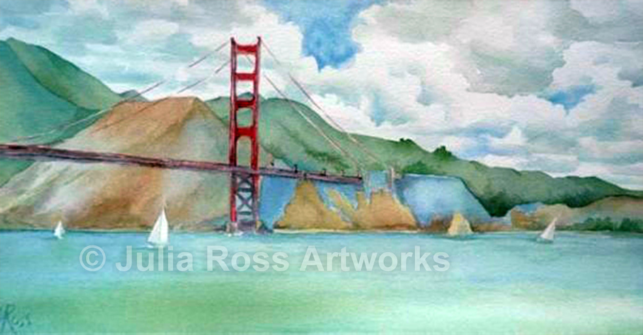 Golden Gate, North Tower - Julia Ross Artworks