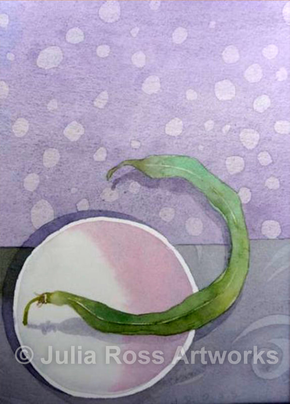 Green Bean - Julia Ross Artworks