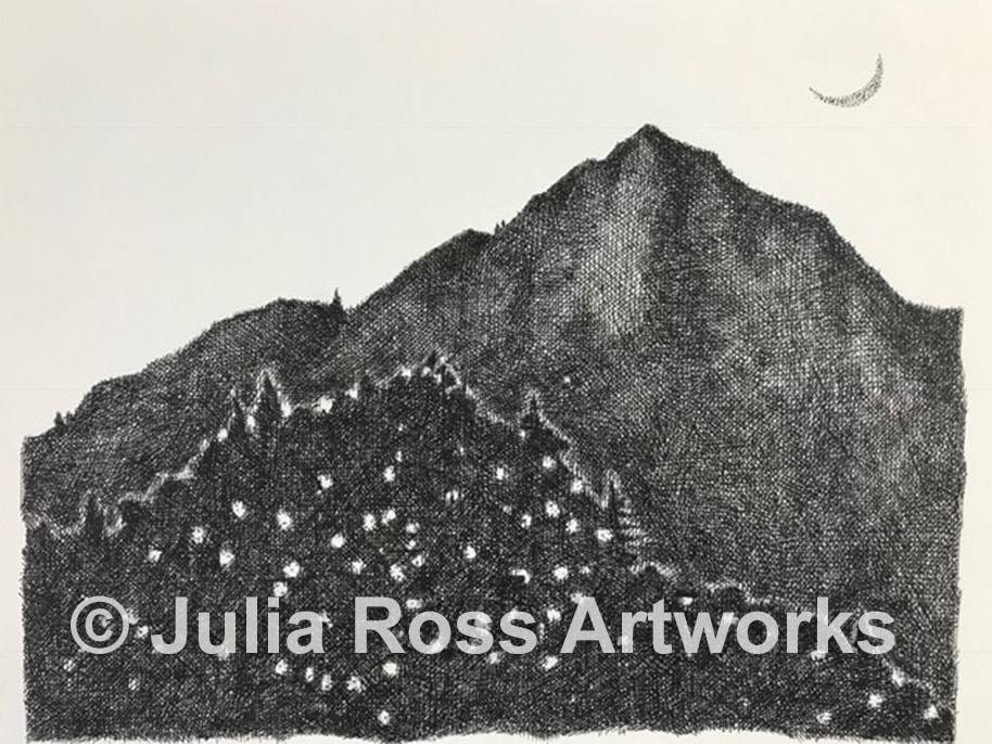 Mt. Tamalpais, Christmas Tree Hill - Julia Ross Artworks